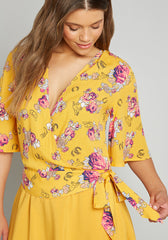 Best Is Yet to Come Wrap Top (Final Sale)