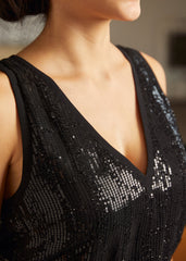 Classic Cutie Double V-Neck Tank Top