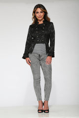 Black Brocade Jacket