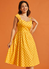 Dance Beneath the Sunrays Fairytale Midi Dress