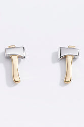Ax Studs Sterling Silver Earrings