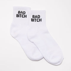 Bad Bitch Quarter Crew Socks