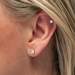 Basketball Stud Earrings