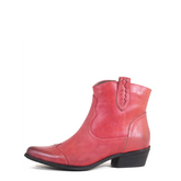 Connor Leather Western Booties