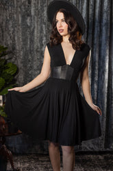 Blake Ever Haunting Corset Waist Jersey Dress