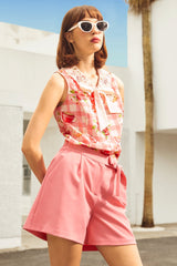 Blushing Bow Shorts