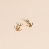 Anchor Stud Earrings