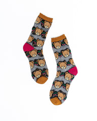 Beary Cute Sheer Socks Bundle 🧸