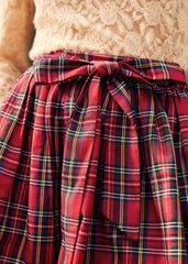 Charmed I'm Sure Bow Dirndl Skirt