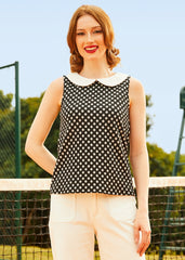 Atomic Age Sleeveless Top (Final Sale)