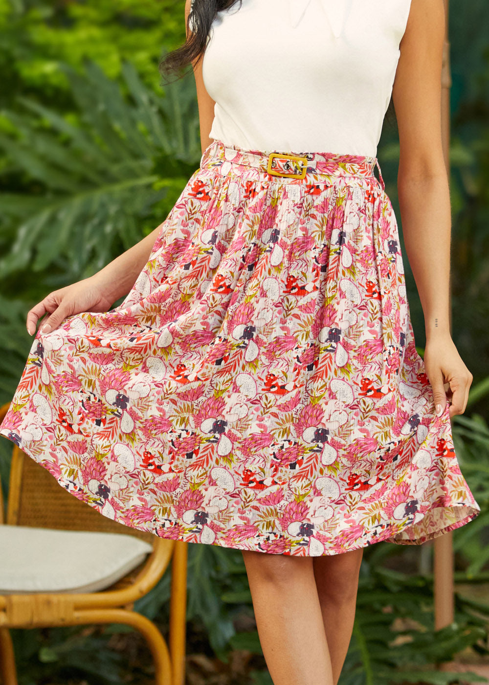 Buckle Up Buttercup Skirt