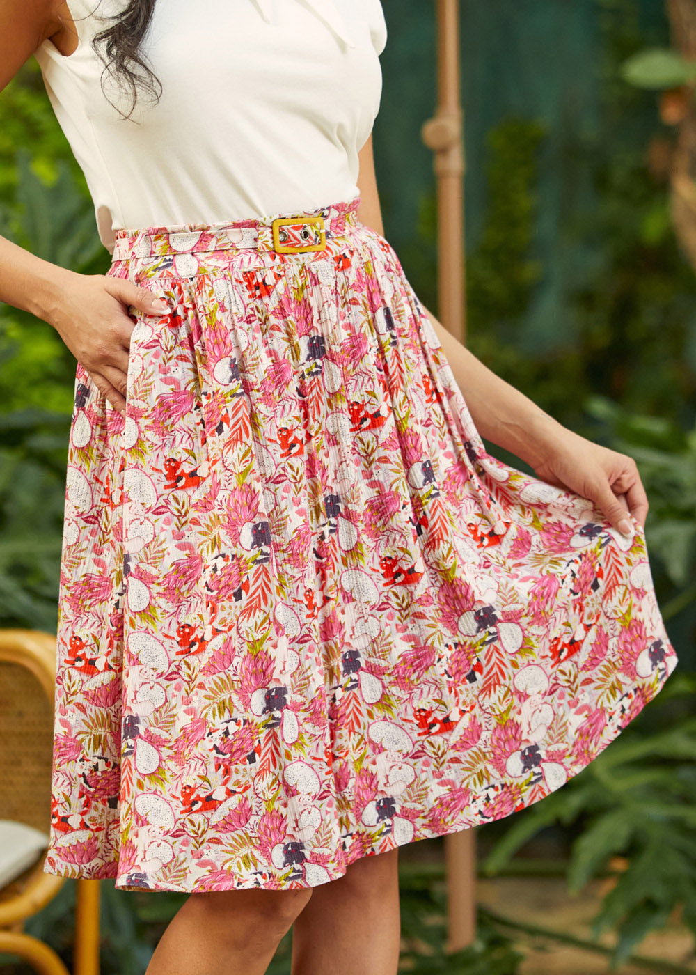 Buckle Up Buttercup Skirt