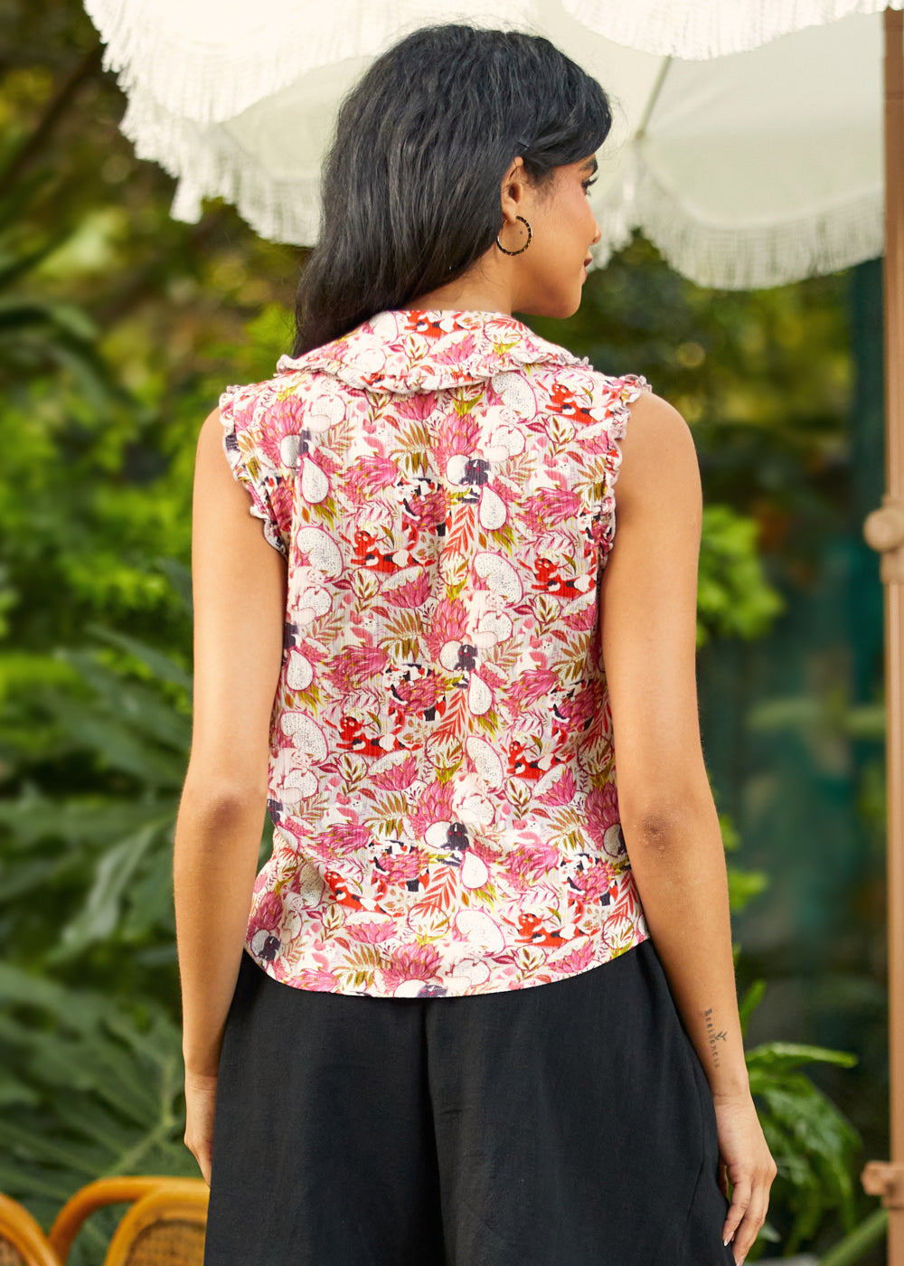 Curiosity Tied the Bow Blouse