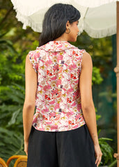 Curiosity Tied the Bow Blouse