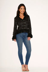 Black Victorian Tailed Jacket