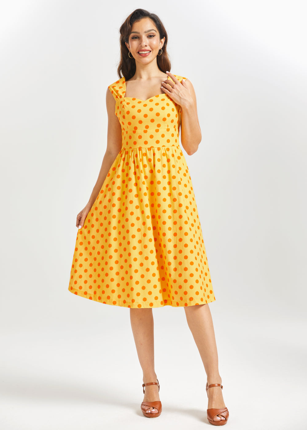 Dance Beneath the Sunrays Fairytale Midi Dress