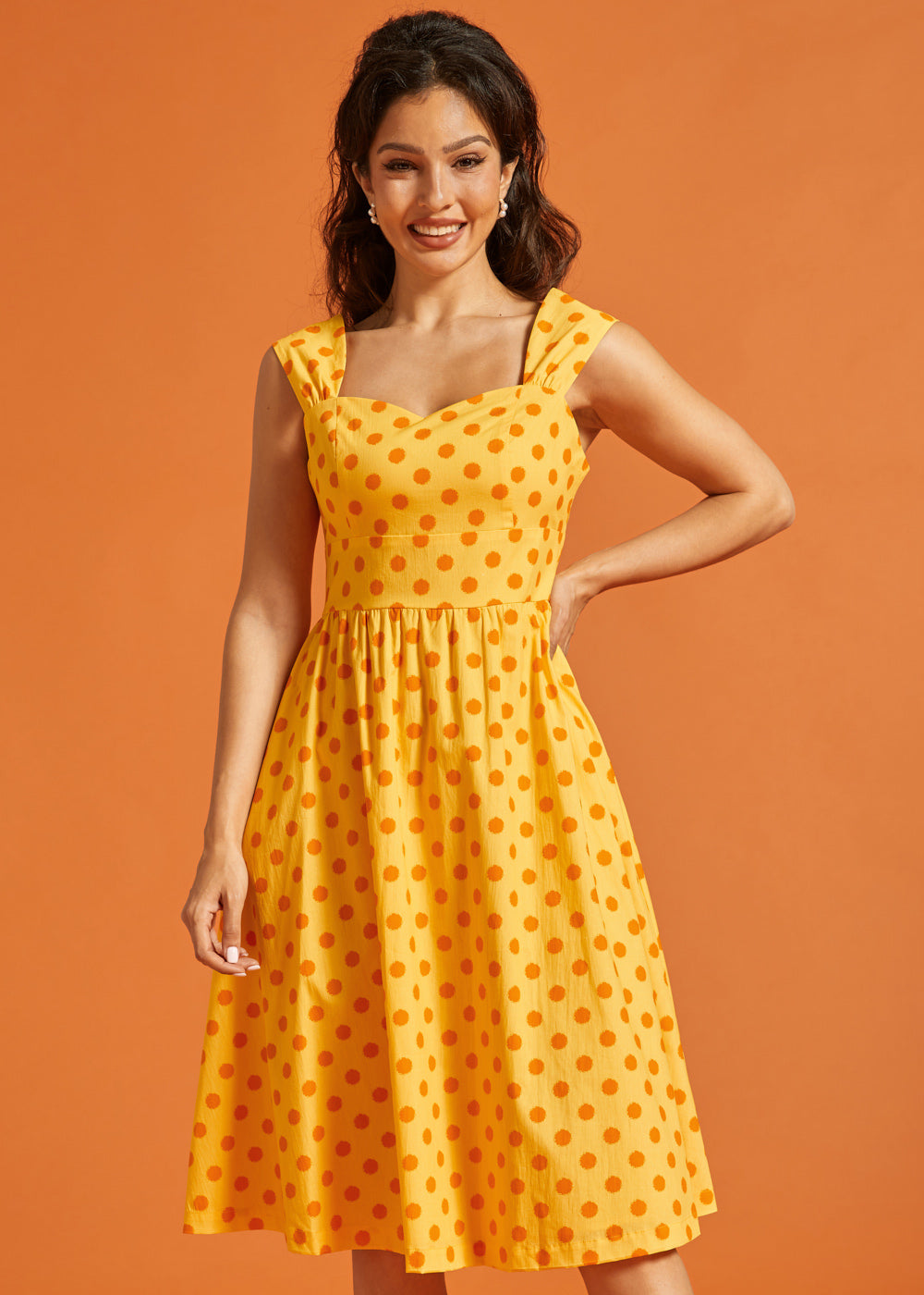 Dance Beneath the Sunrays Fairytale Midi Dress
