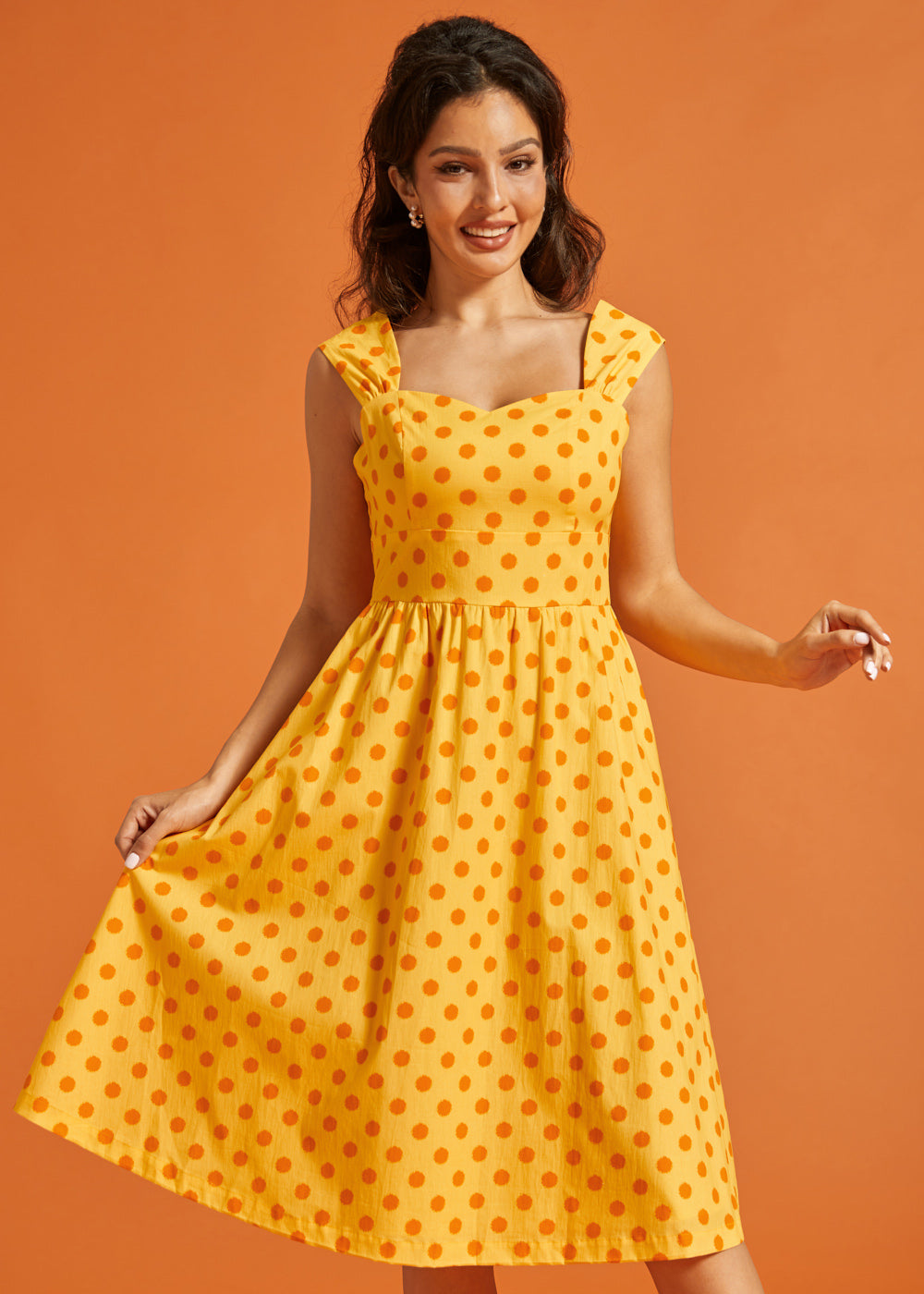 Dance Beneath the Sunrays Fairytale Midi Dress