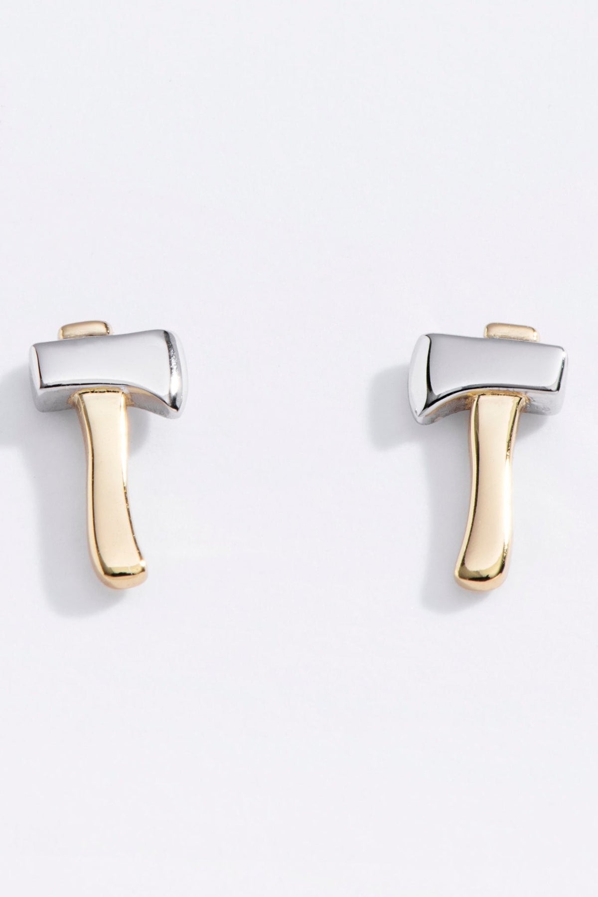 Ax Studs Sterling Silver Earrings