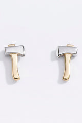 Ax Studs Sterling Silver Earrings