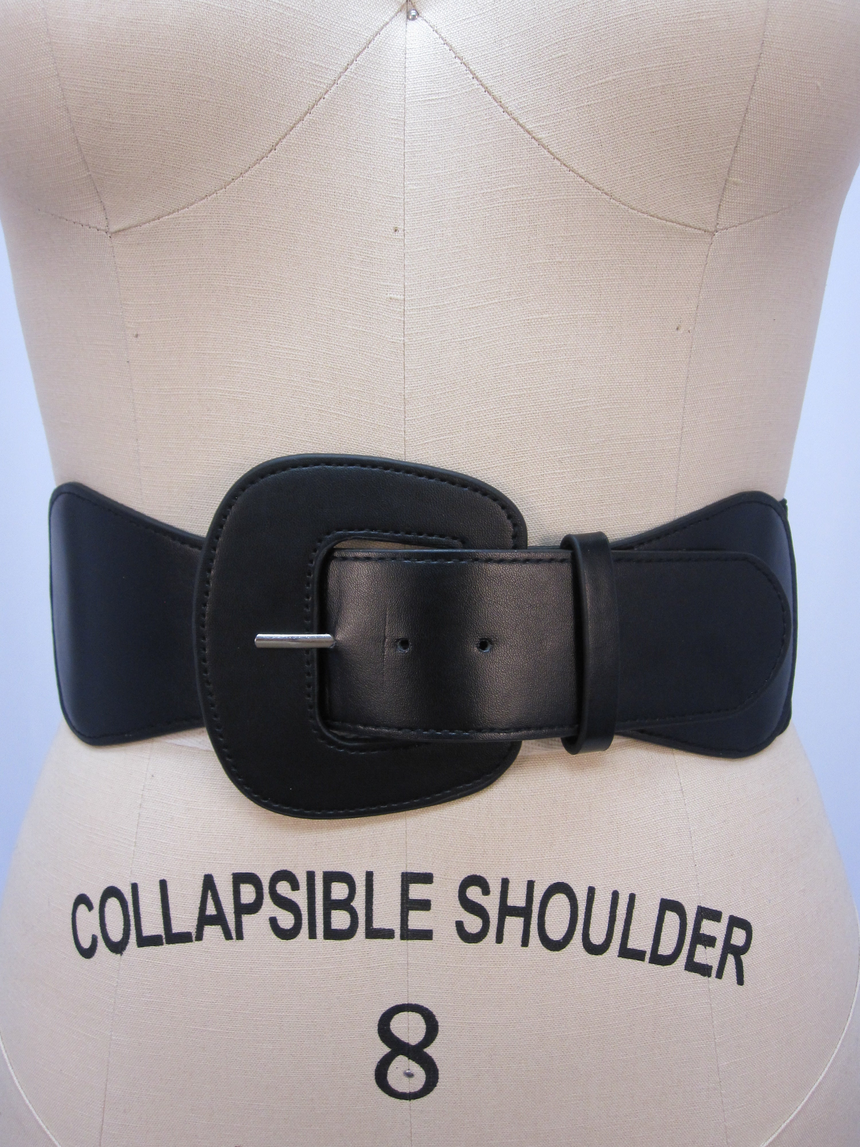 Black Elastic Belt