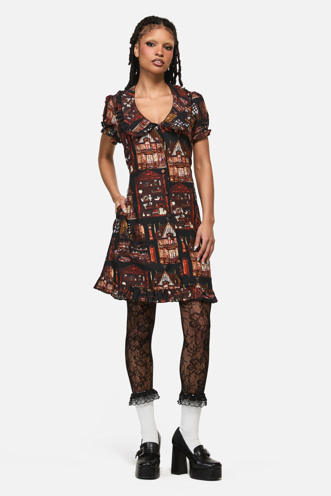 Covenstead A-Line Goth Dress