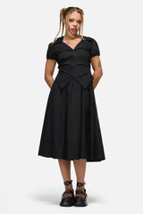 Conquest Goth Midi Dress