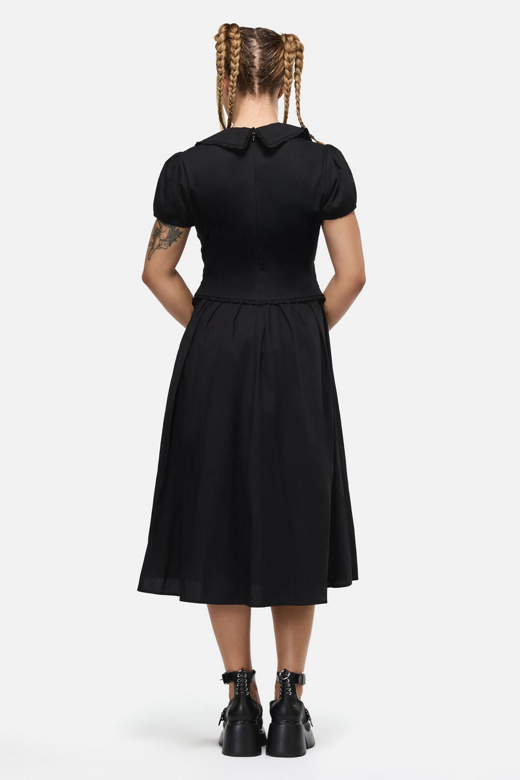Conquest Goth Midi Dress
