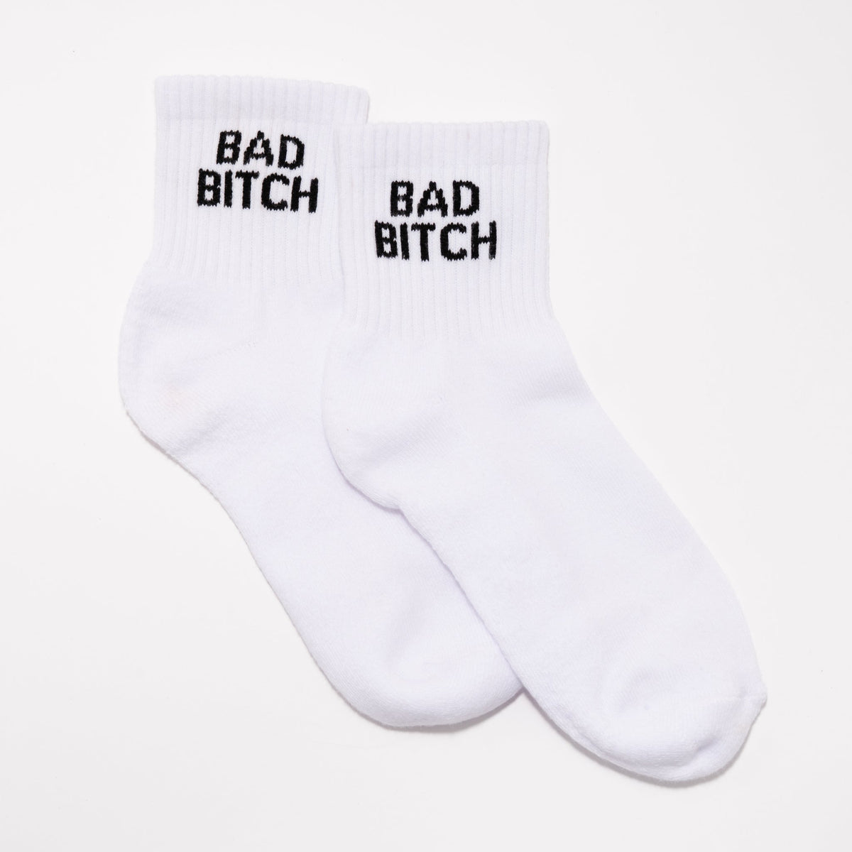 Bad Bitch Quarter Crew Socks