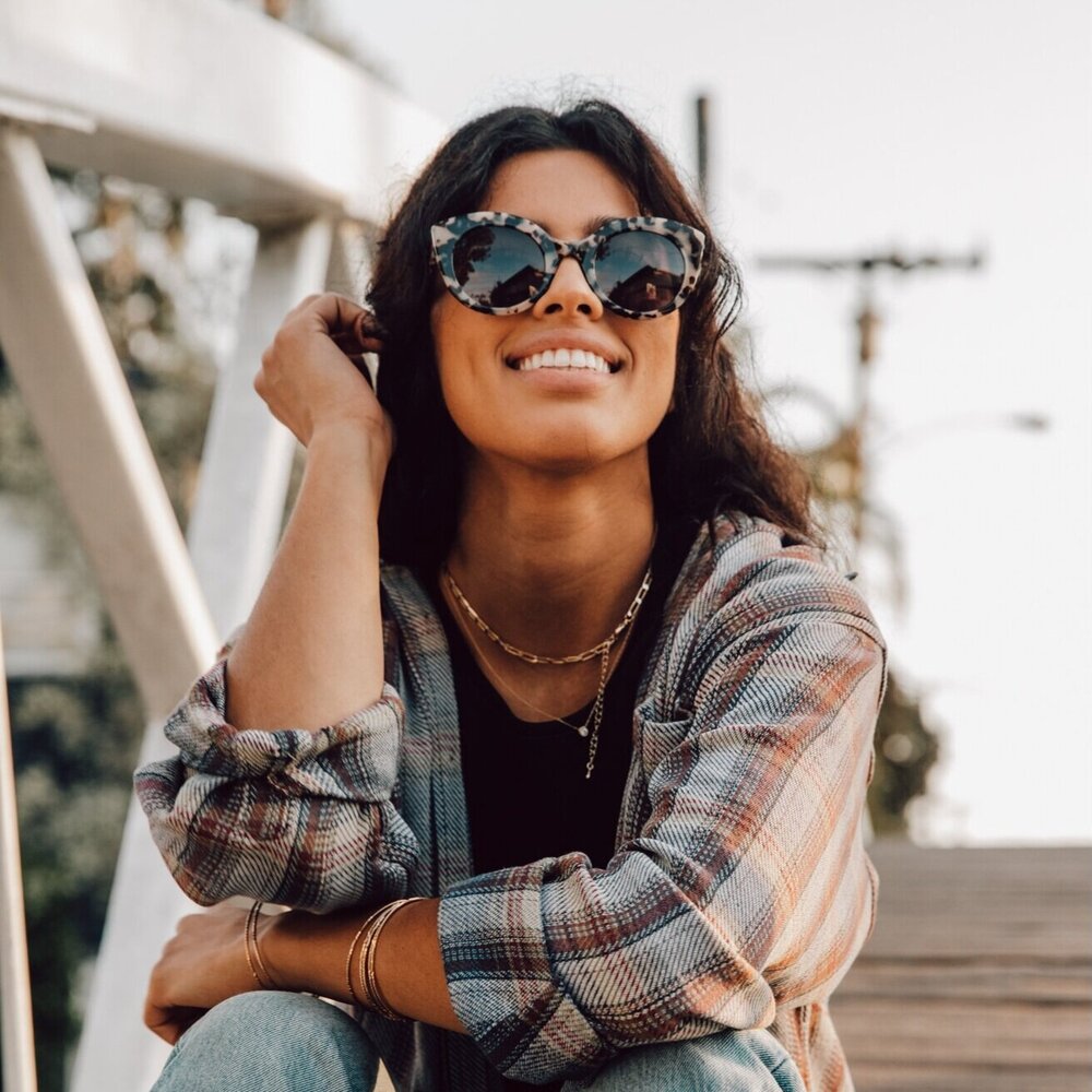 AMOUR Tortoise Sunglasses