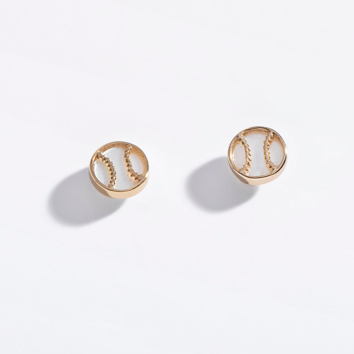 Baseball Stud Earrings