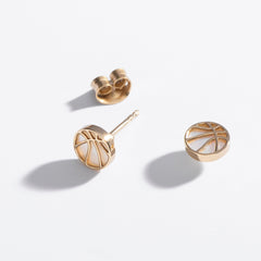 Basketball Stud Earrings