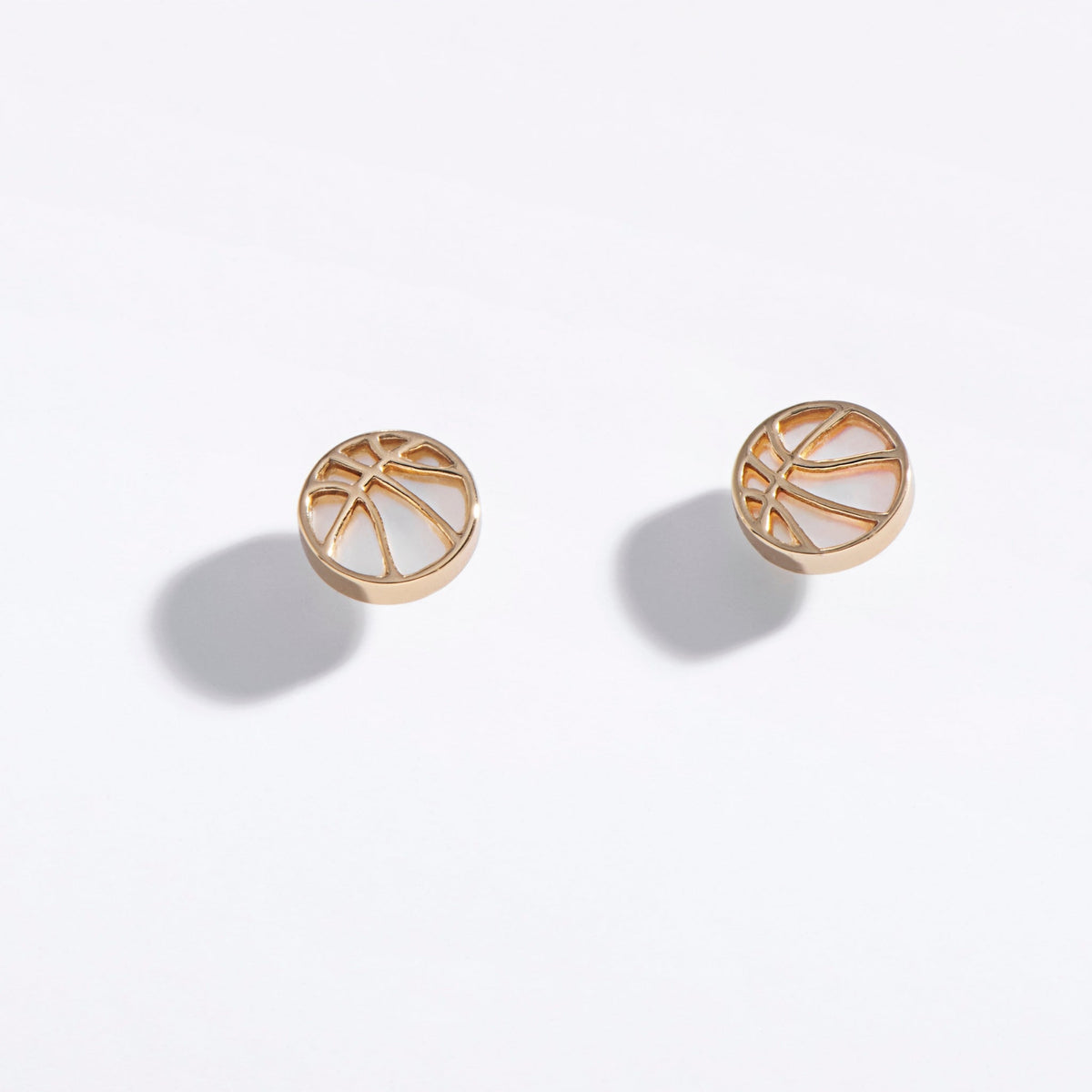 Basketball Stud Earrings