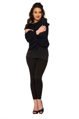 Cordelia Knitted Poncho Sweater