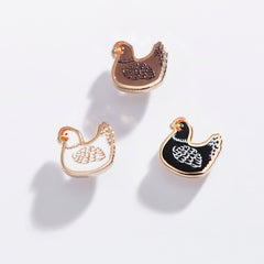 Chicken Stud Earrings