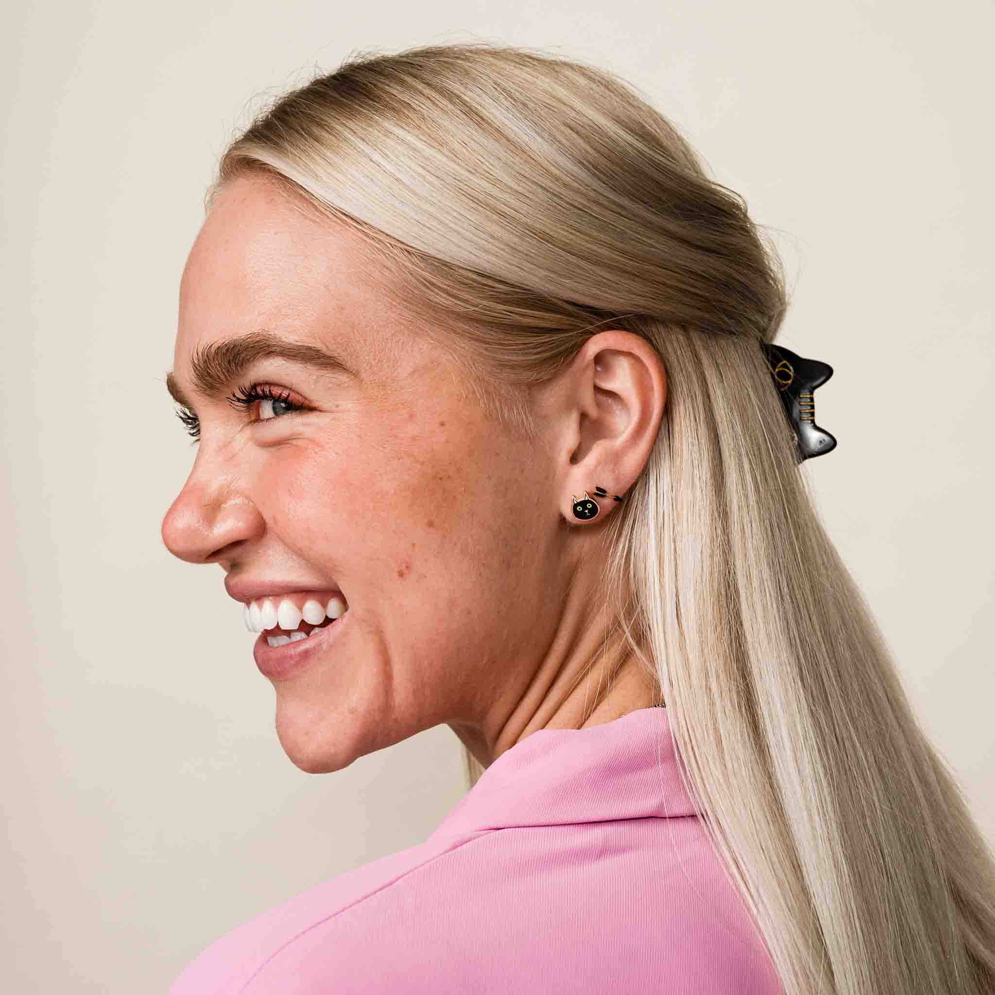 Cat Stud Earrings