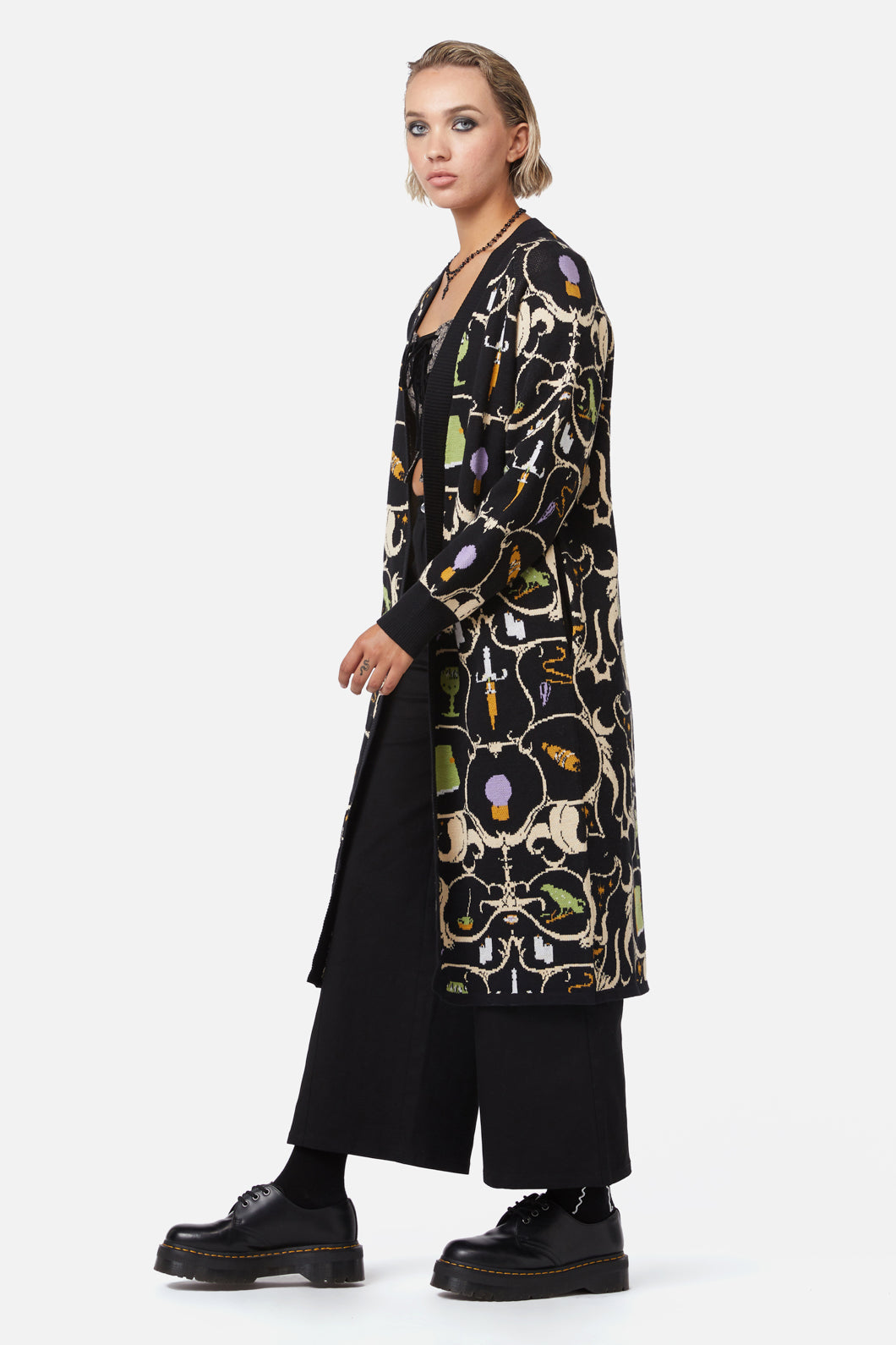 Ceremonial Long Cardigan