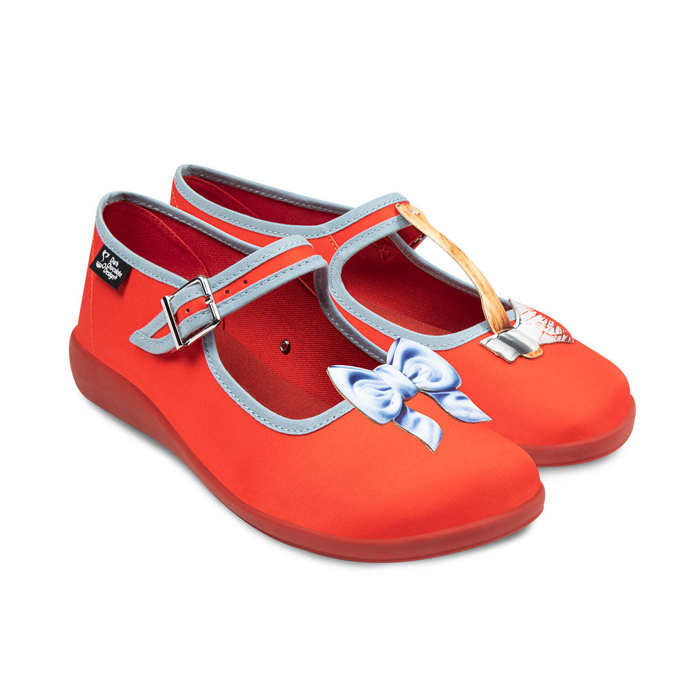 Chocolaticas® Horror Film Women's Mary Jane Flat