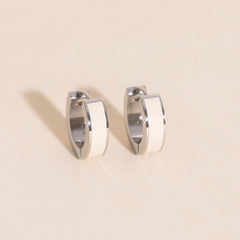 Chunky Huggie Hoop Earrings - 16 Color Options