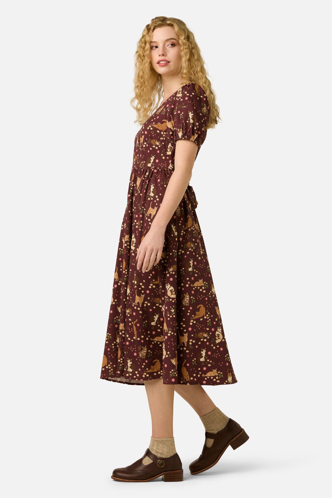 Cute Cats Midi Dress
