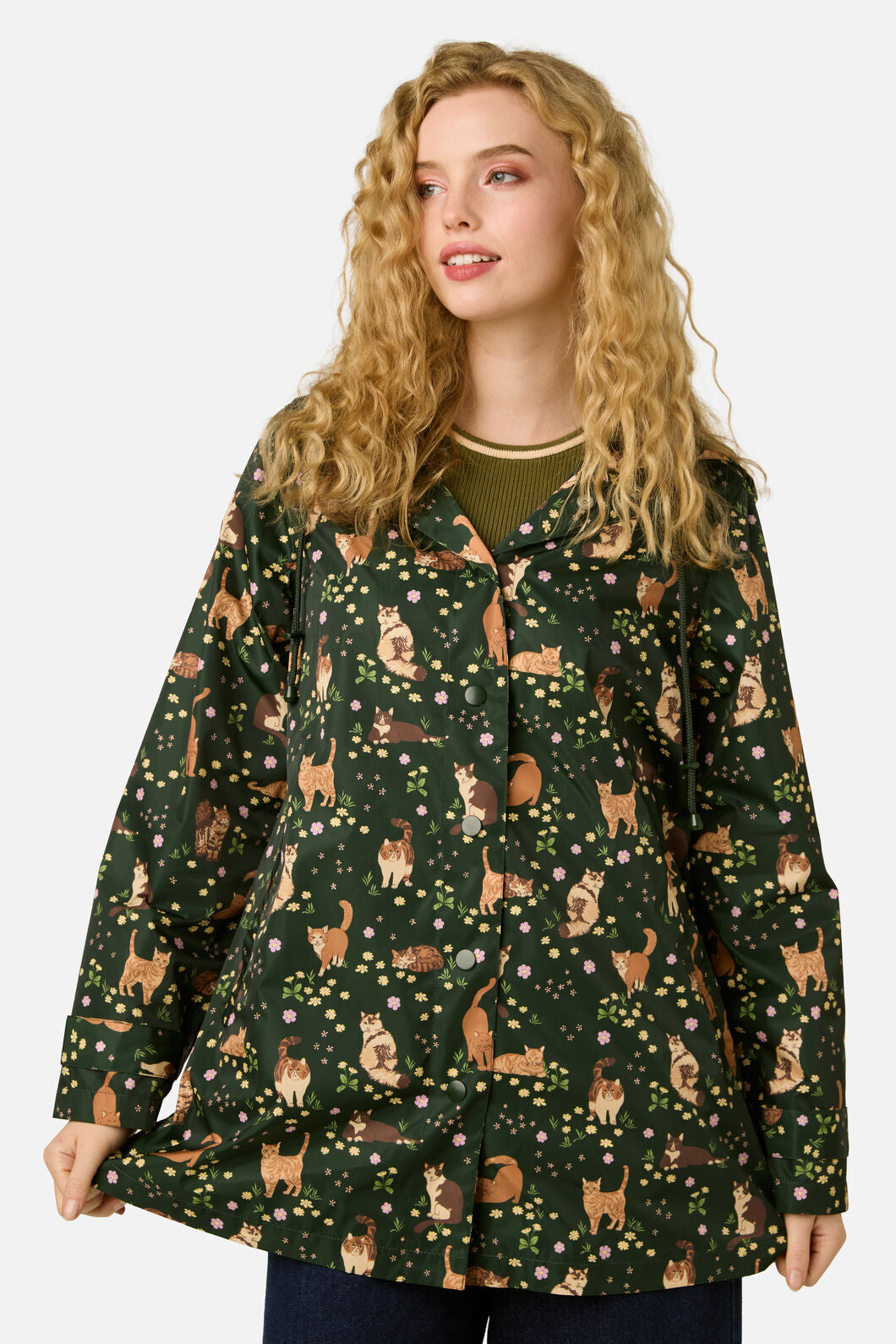 Cute Cats Raincoat