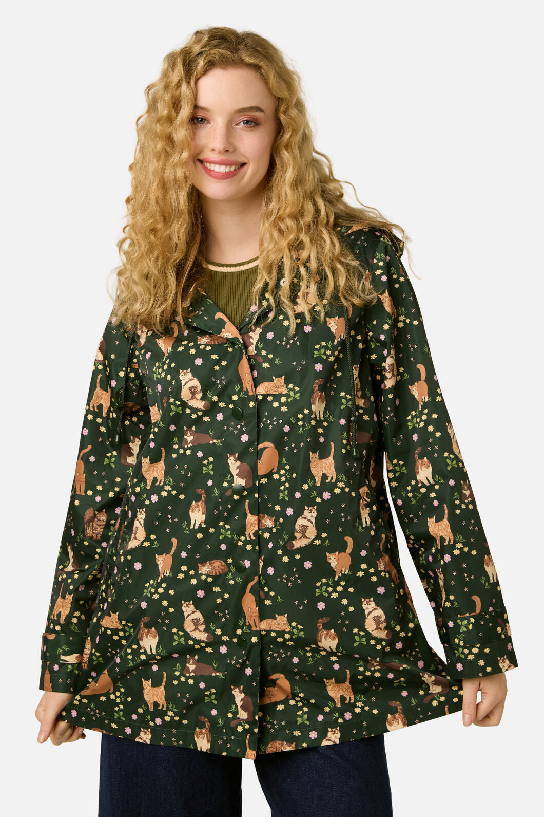 Cute Cats Raincoat