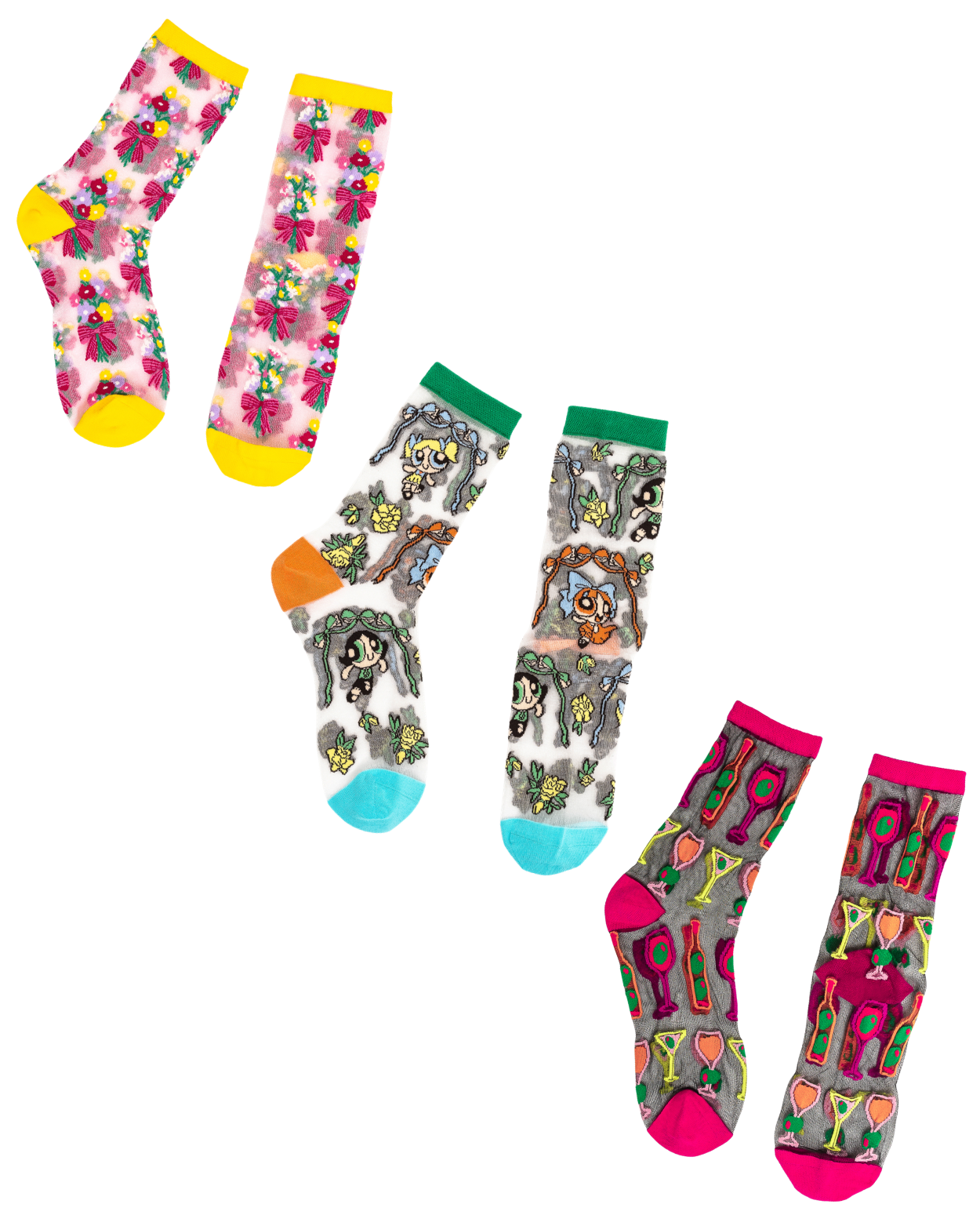 Bachelorette Sheer Socks Bundle