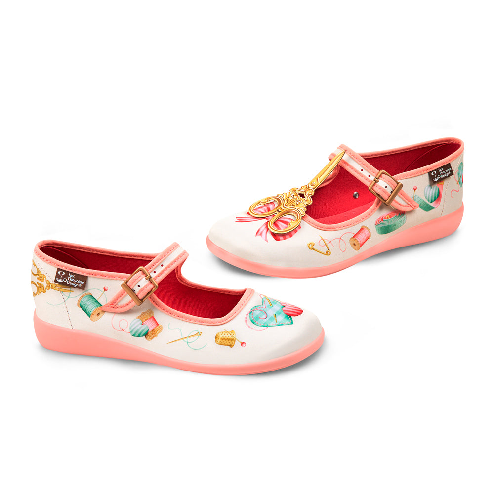 Chocolaticas® Tailor Made Women's Mary Jane Flat