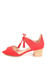 Casino Block-Heel Sandals